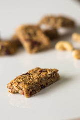 Selbstgemachte Müsliriegel