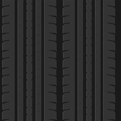 Seamless tire pattern