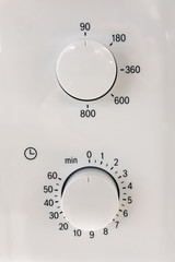 regulator on the control panel of household appliances