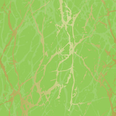 Green marble texture Vector background.