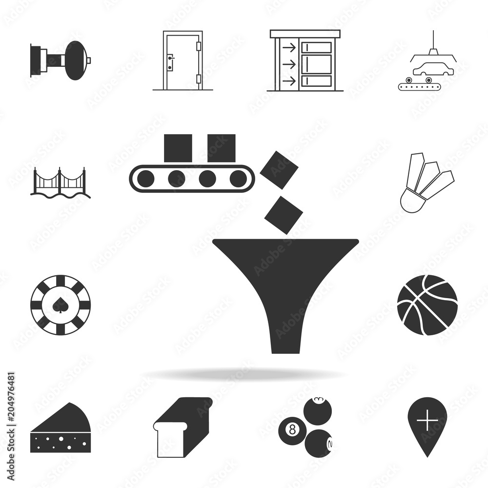 Poster production cycle icon. detailed set of web icons and signs. premium graphic design. one of the colle