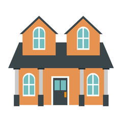 House real estate vector illustration graphic design