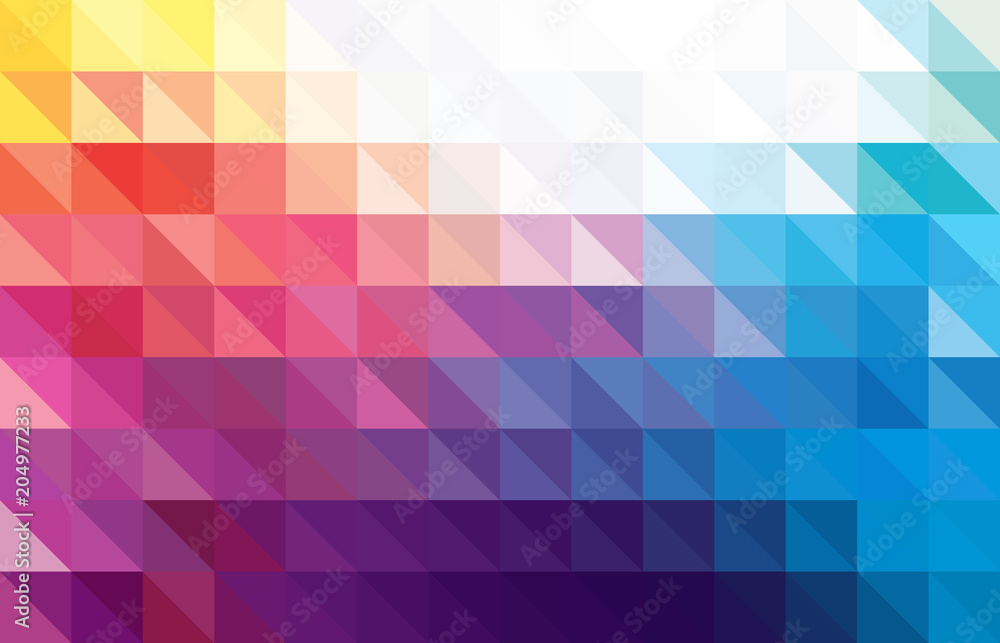 Poster colorful geometric background