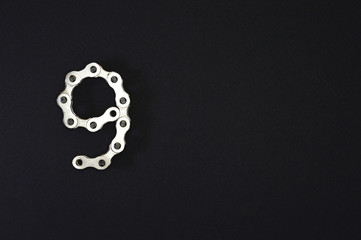 bike chain number nine