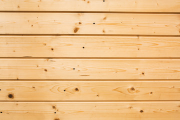 Fototapeta premium Fragment of new wooden wall