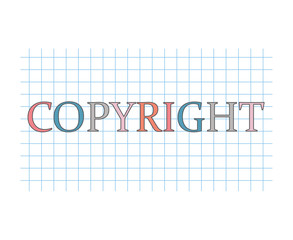 copyright concept- vector illustration