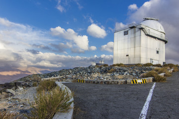 The astronomical observatory of La Silla, North Chile. One of the first observatories to see planets in other stars. Located at Atacama Desert.