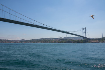 Auf dem Bosporus, Brücke, Istanbul