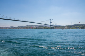 Brücke. Auf dem Bosporus, Istanbul