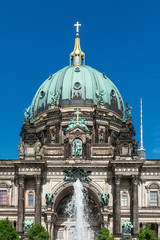 Obraz premium Detail of the Berlin Cathedral | 8217