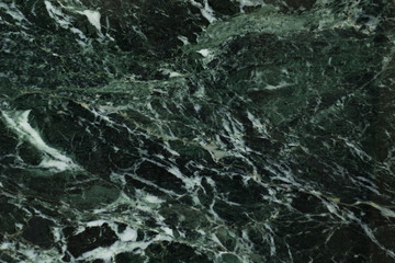 The dark green marble. Texture