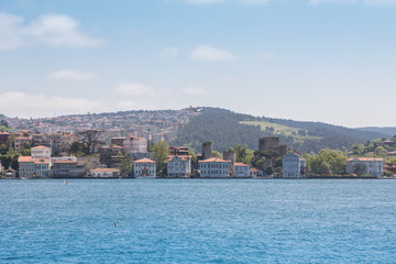Obraz premium Immobilien am Bosporus Ufer, Istanbul