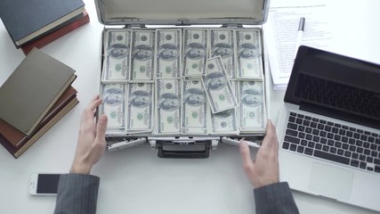 Million dollars in case, start-up capital, common bribery in higher authorities