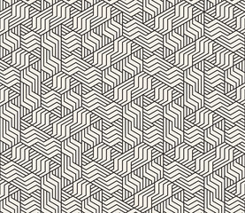 Vector seamless pattern. Modern stylish abstract texture. Repeating geometric tiles