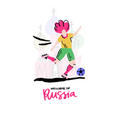 Football Player In Action