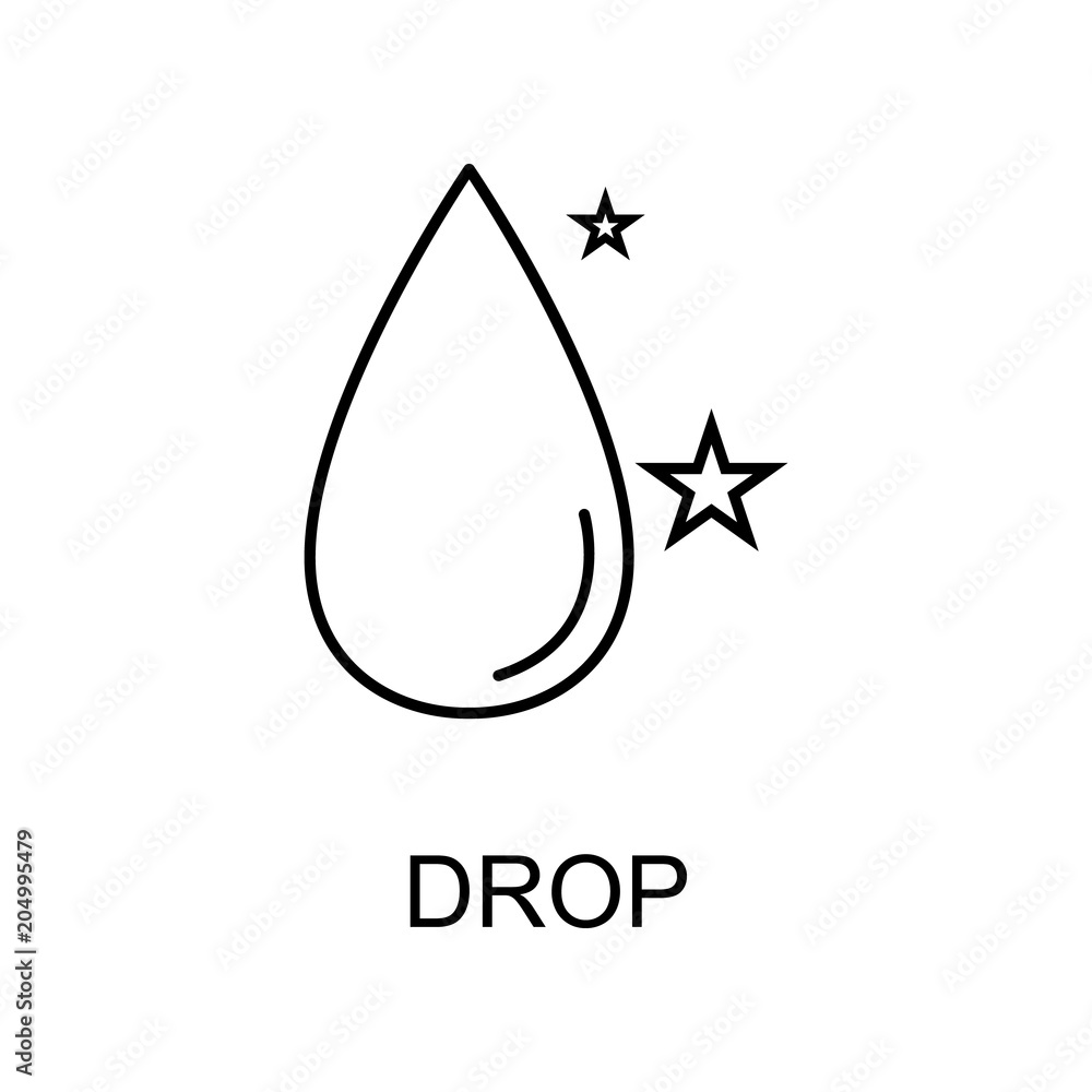 Poster clean drop icon. Element of web icon for mobile concept and web apps. Detailed clean drop icon can be used for web and mobile. Premium icon