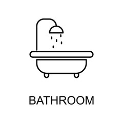 bathroom icon. Element of web icon for mobile concept and web apps. Detailed bathroom icon can be used for web and mobile. Premium icon