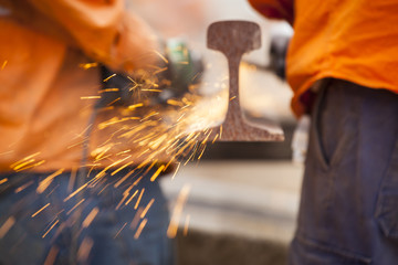 Construction Rail Grinder