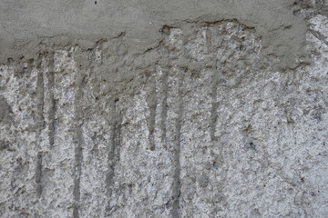 The image of the wall, plastered for use as a background