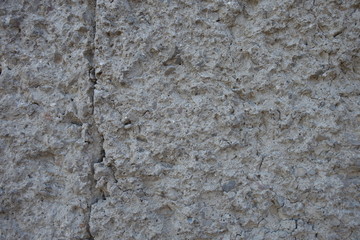 The image of the wall, plastered for use as a background