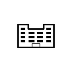 police building icon. Element of building icon for mobile concept and web apps. Detailed police building icon can be used for web and mobile