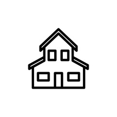 House icon. Element of building icon for mobile concept and web apps. Detailed House icon can be used for web and mobile