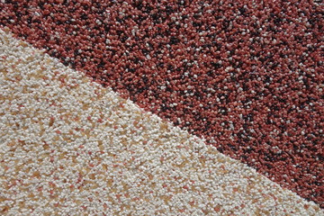 The image of the wall, plastered for use as a background