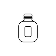 flask icon. Element of travel icon for mobile concept and web apps. Thin line flask icon can be used for web and mobile. Premium icon