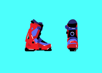 Snowboarding boots