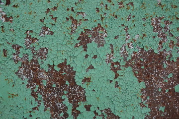 Peeling paint rusting metal rough texture