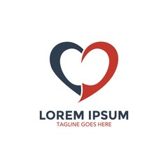 heart logo. icon. vector illustration