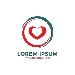 heart logo. icon. vector illustration