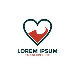 heart logo. icon. vector illustration