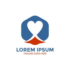 heart logo. icon. vector illustration