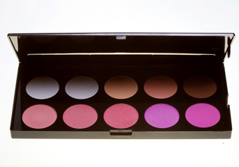 make-up collection close up