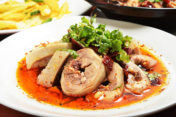 Sichuan famous cuisine-Steamed Chicken with Chili Sauce