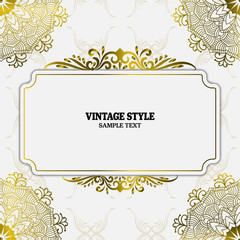 Vector Vintage Decorations Elements and Frames
