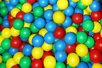 colorful plastic balls for children