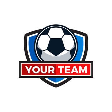 Football Sport Championship Logo Icon Vector Illustration 