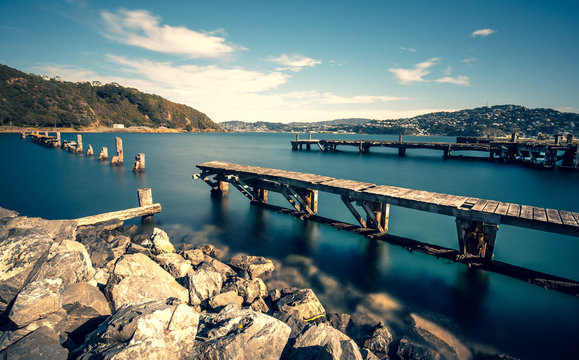 Landscape of Wellington, New Zealand