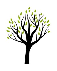 Stylized vector tree 