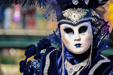 Fototapeta na wymiar Carnaval vénitien Annecy 2017