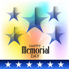 Obraz premium Happy Memorial Day.