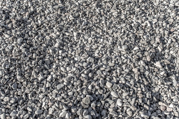 Building crushed stone as background