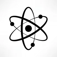 Atom-Icon-Vektor. Logotyp. Symbol © Anton Belo