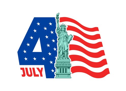Happy 4th of July - Independence Day - Powered by Adobe