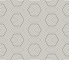 1Vector seamless pattern. Modern stylish abstract texture. Repeating geometric tiles