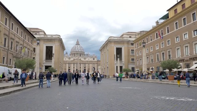 Saint Peter's basilica in vatican, Roma