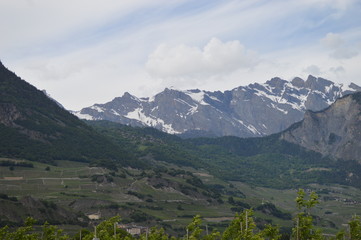 Fototapeta na wymiar Vallais - Suisse