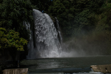 Cascata in paese